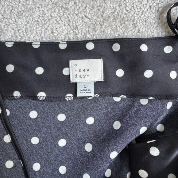 a new day Black Dress with White Dots - Picture 3 of 3